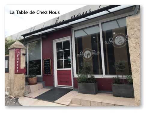 La Table de Chez Nous