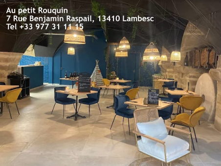Au petit Rouquin 7 Rue Benjamin Raspail, 13410 Lambesc Tel +33 977 31 11 15